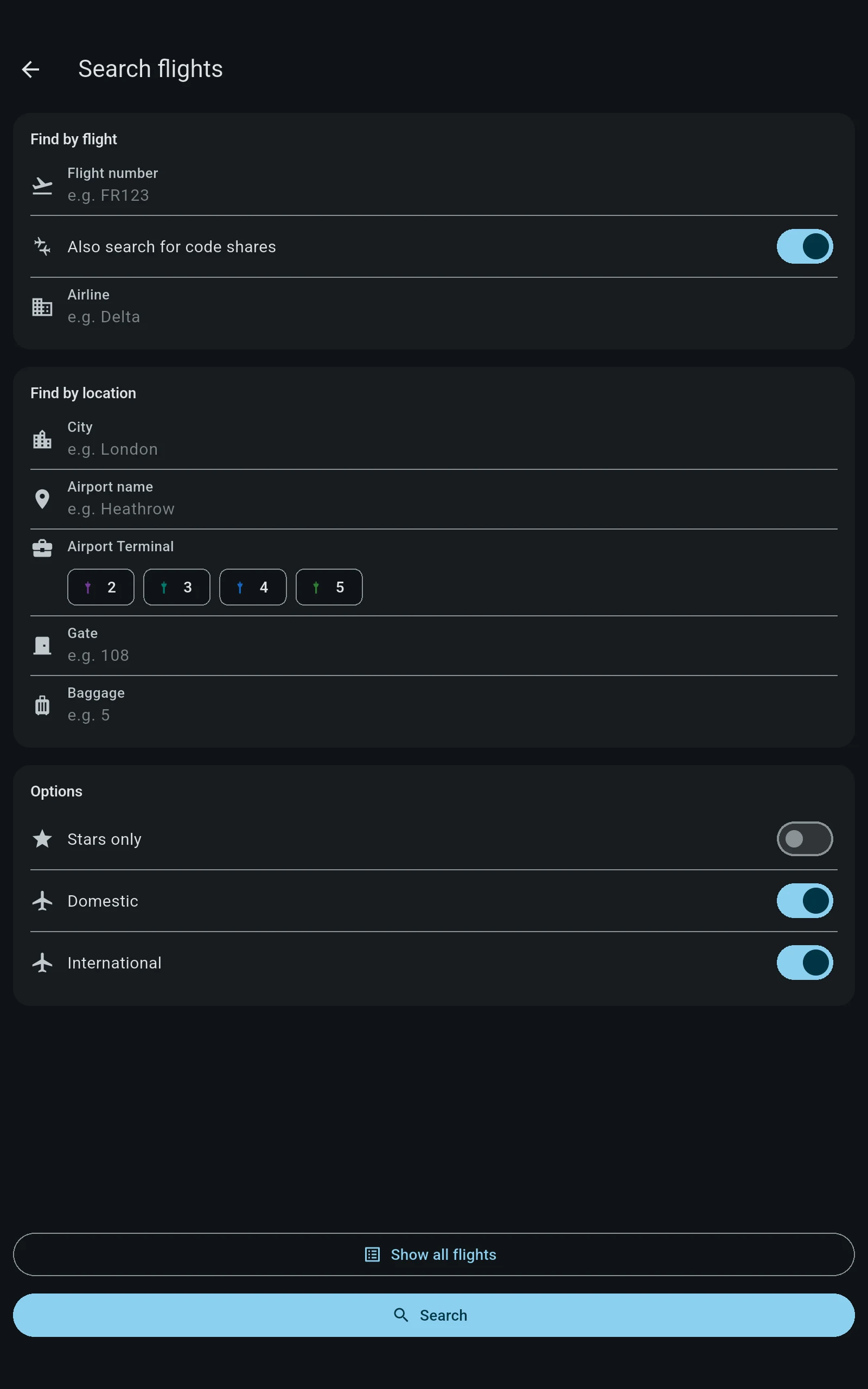 Miami Airport MIA screenshot